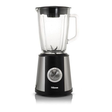 Tristar Blender BL-4430 Tabletop, 500 W, Jar material Glass, Jar capacity 1.5 L, Ice crushing, Black